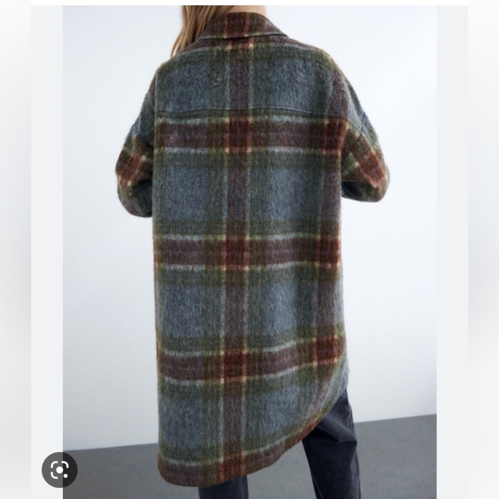 Zara plaid jacket - Picture 3 of 8